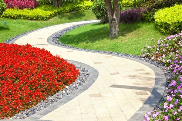 Garden Walkway Installation in Laguna Niguel