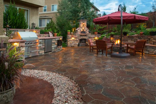 Stone Patio Construction in Laguna Niguel