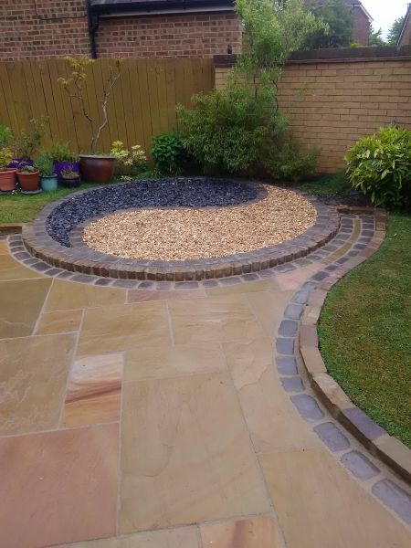 Sandstone Patio Installation in Laguna Niguel
